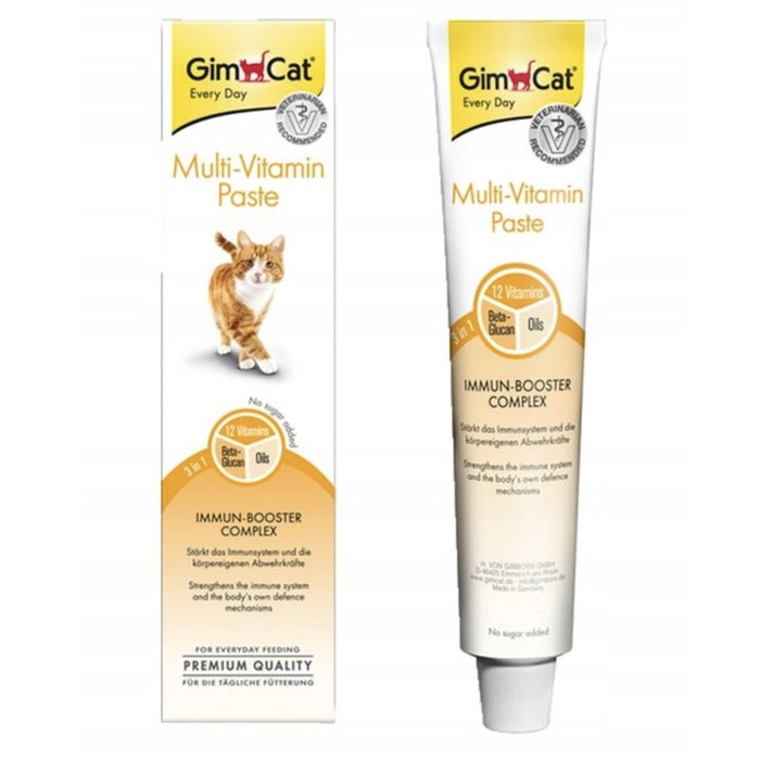GIMCAT Мултивитаминна паста – лакомство за котки – 200 г