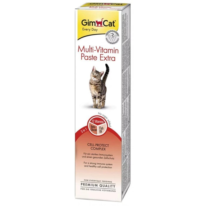 GIMCAT Мултивитаминна паста Extra – лакомство за котки – 50 г