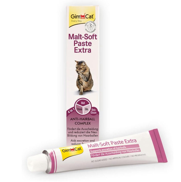 GIMCAT Малцова мека паста - лакомства за котки - 200 г