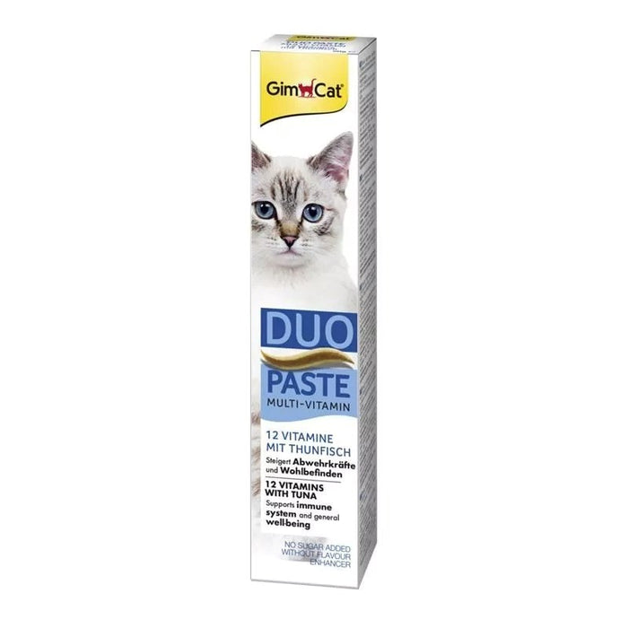 GIMCAT Duo Paste Мултивитамин с риба тон – лакомство за котки – 50 г