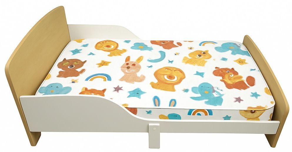 Детско легло със защита и подматрачна рамка Ginger Home - 140 х 70 cm