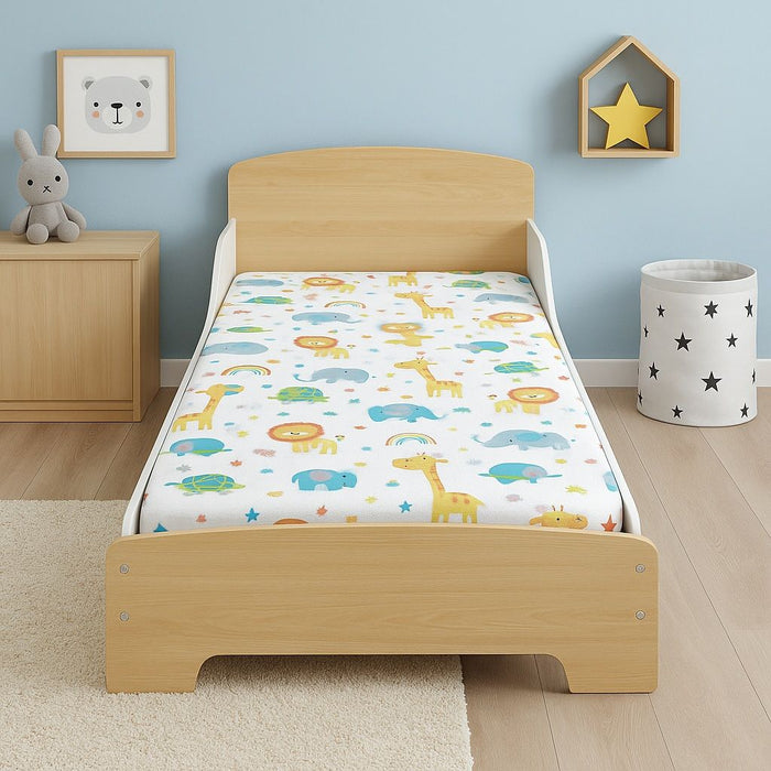 Детско легло със защита и подматрачна рамка Ginger Home - 140 х 70 cm