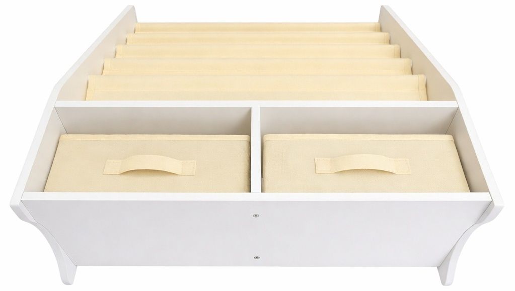 Детски дървен органайзер 2 в 1 Ginger Home - Етажерка и кутии за съхранение