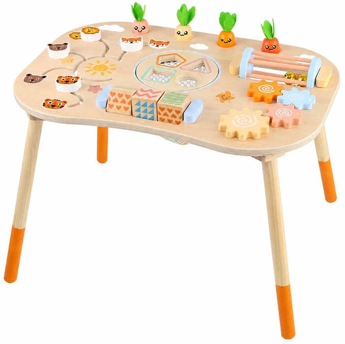 Детска активна маса за игра 6 в 1 Ginger Home - Монтесори