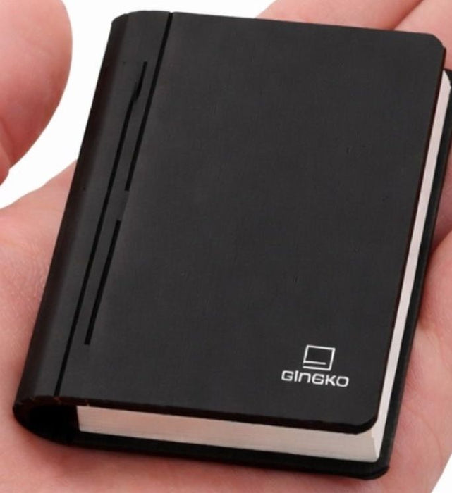 LED смарт лампа Gingko - Super Mini Book, G086BK, акумулаторна, черна