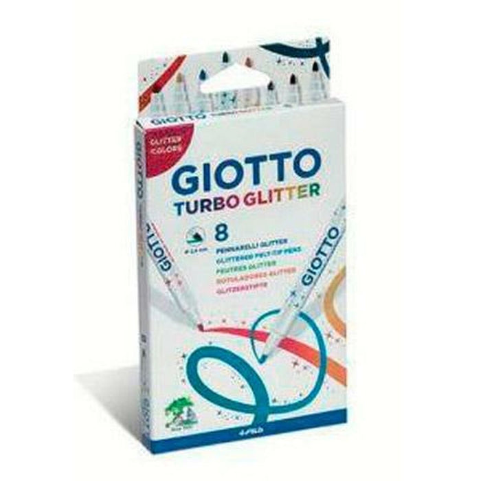 Комплект Химикали с Филц Giotto Turbo Glitter Многоцветен (10 броя)