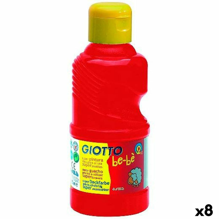 Темпера Giotto   Червен 250 ml (8 броя)