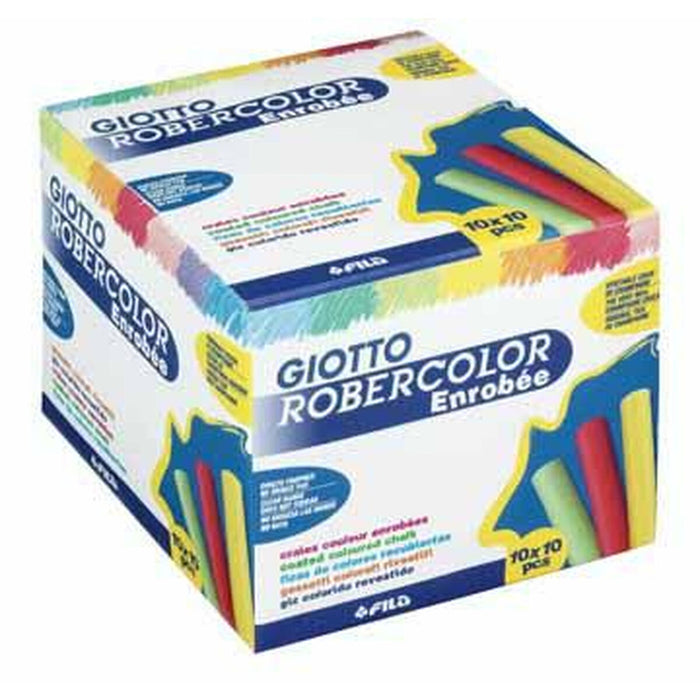 Тебешира Giotto ROBERCOLOR Многоцветен (100 Части) (16 броя)