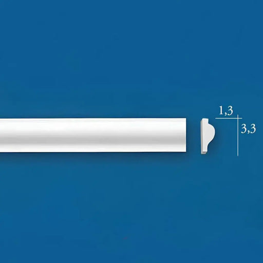 ГИПСОВ КОРНИЗ 23/C 1.3Х3.3 СМ 1.5М