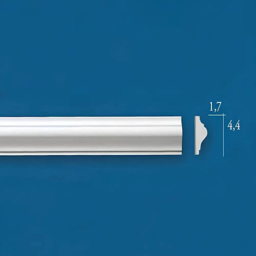 ГИПСОВ КОРНИЗ 50/B 1.7Х4.4 СМ 1.5 М