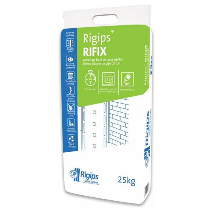 ГИПСОВО ЛЕПИЛО RIGIPS RIFIX 25KG