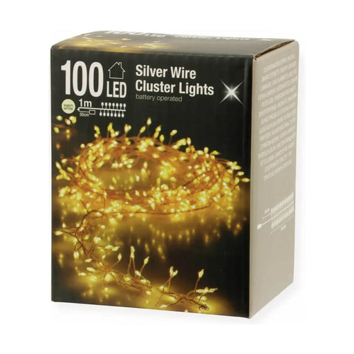 Гирлянда от LED Светлини Бял Топло Бяло 1,5 m