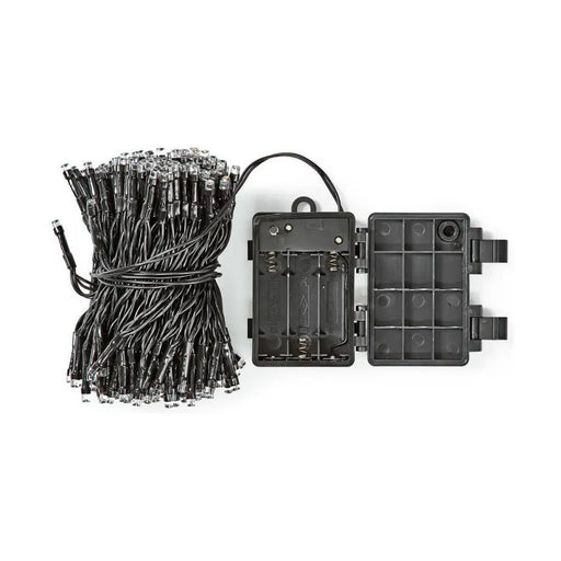 Гирлянда от LED Светлини AX8415220 Бял Черен Топло Бяло 7 m