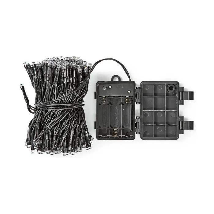 Гирлянда от LED Светлини AX8415220 Бял Черен Топло Бяло 7 m