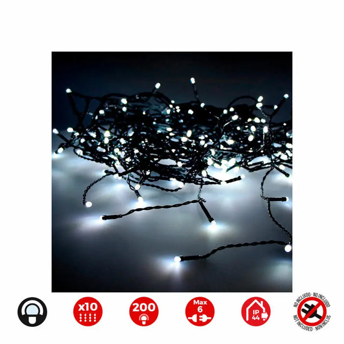 Гирлянда от LED Светлини EDM 71262 3,2 W 2 x 2 m Бял