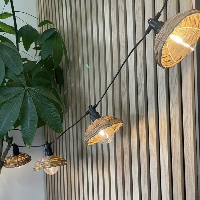 Гирлянда от LED Светлини Lumisky Бежов