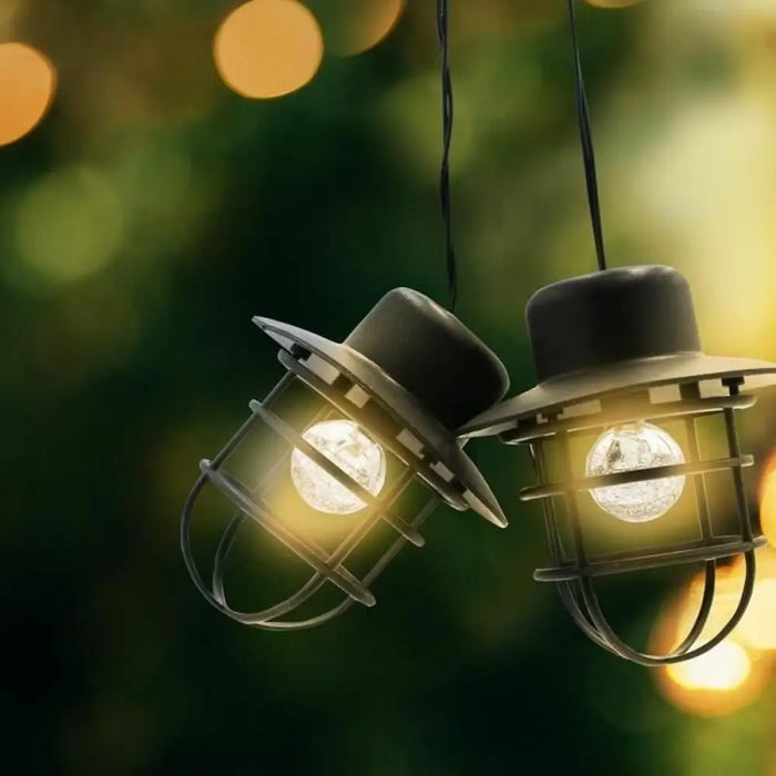 Гирлянда от LED Светлини Lumisky Detroit Бял Черен Цветен