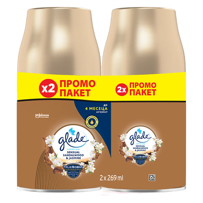 ПЪЛНИТЕЛ ЗА ДОЗАТОР САНДАЛОВО ДЪРВО 2X269 ML GLADE