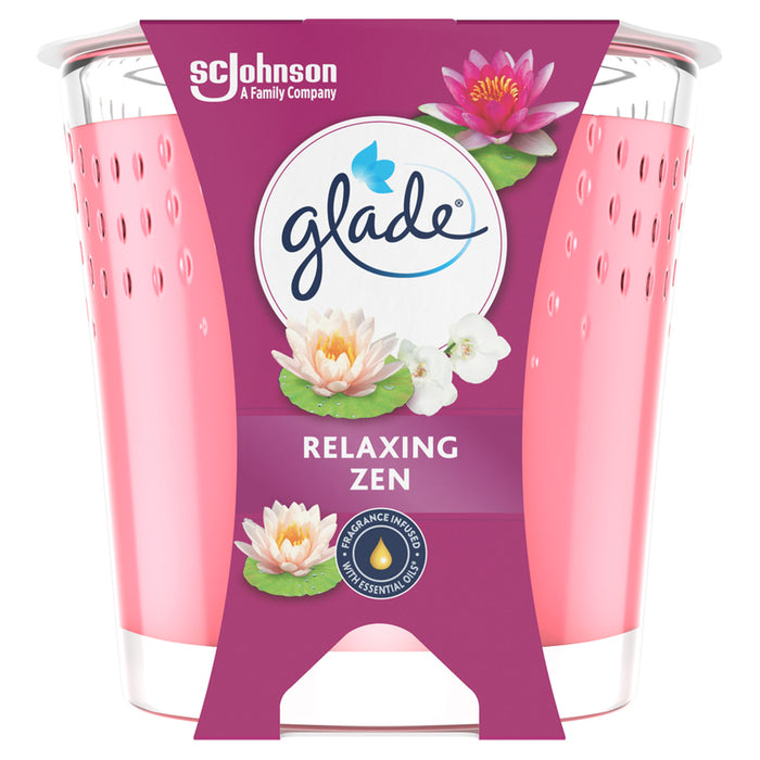 АРОМАТНА СВЕЩ GLADE РЕЛАКС 112 G GLADE