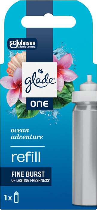 Пълнител за ароматизатор Glade - One, Ocean Adventure, 10 ml
