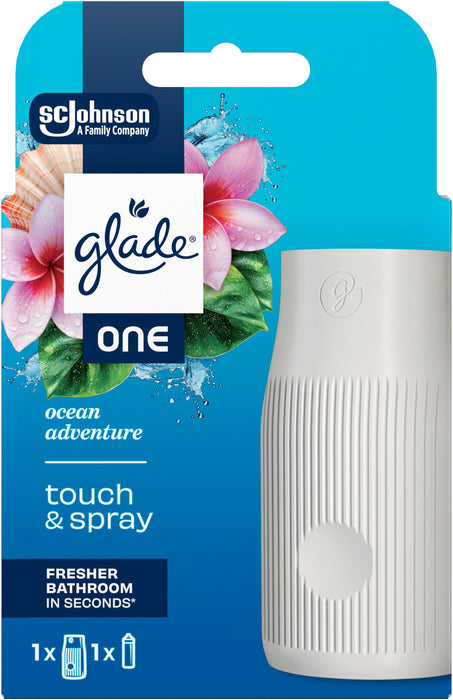 Ароматизатор Glade - One Touch & Spray, Ocean Adventure, 10 ml