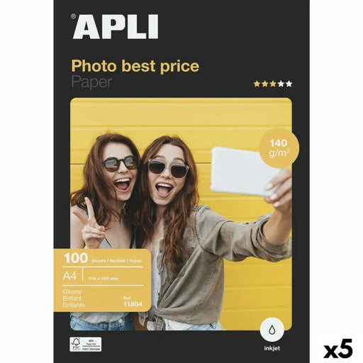 Гланцирана фото хартия Apli 11804