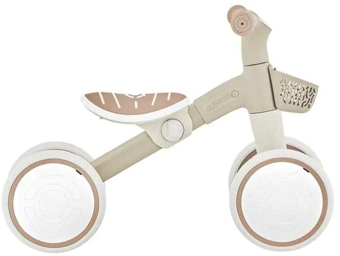 Детско колело за баланс Globber - Learning Bike Ecologic, кокос