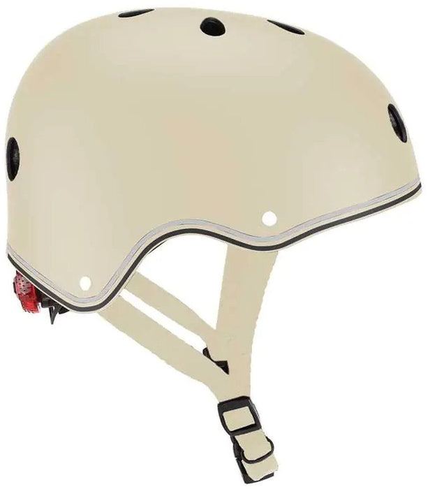 Детска каска Globber - Primo Lights, XS/S, 48-53 cm, бежова
