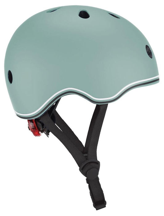 Детска каска Globber - Go Up Lights, XXS/XS, 45-51 cm, зелена