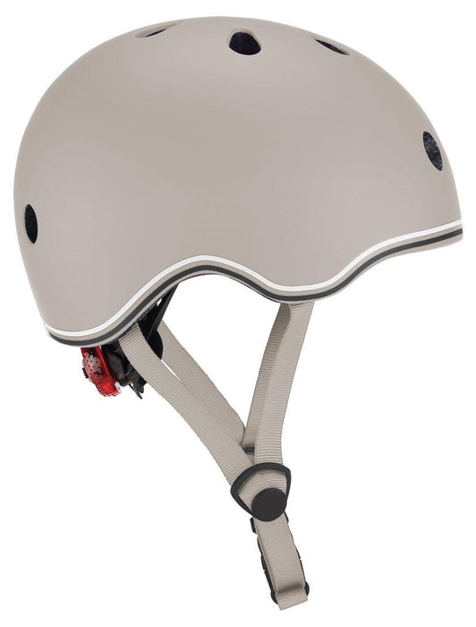 Детска каска Globber - Go Up Lights, XXS/XS, 45-51 cm, сива