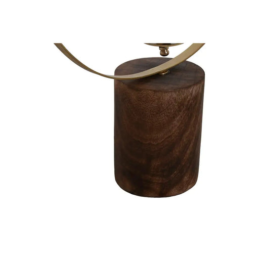 Глобус Home ESPRIT Златен Естествен Светло розово Vintage