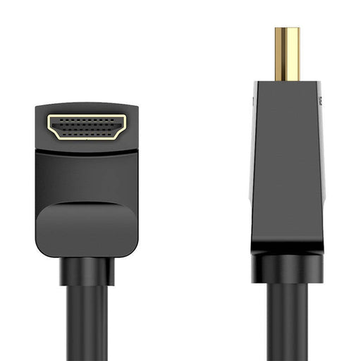 Ъглов HDMI кабел AARBI 3m 90° черен