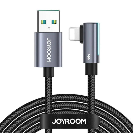 Ъглов кабел Joyroom S-AL012A17 USB към Lightning 2.4A 1.2m