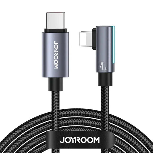 Ъглов кабел Joyroom S-CL020A17 USB-C към Lightning 20W 1.2m