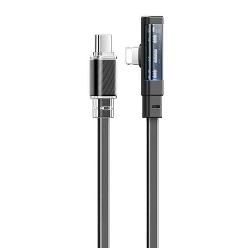 Ъглов кабел Mcdodo CA-3440 USB-C към Lightning 1.2m LED