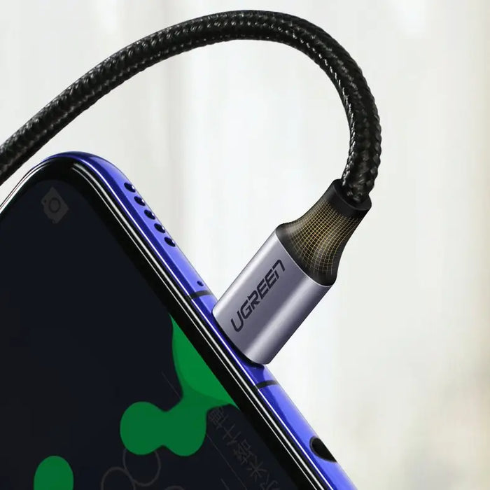 Ъглов кабел Ugreen USB Type - C към Power