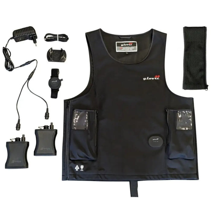 Glovii GMV2L жилетка за водни спортове Black Softshell