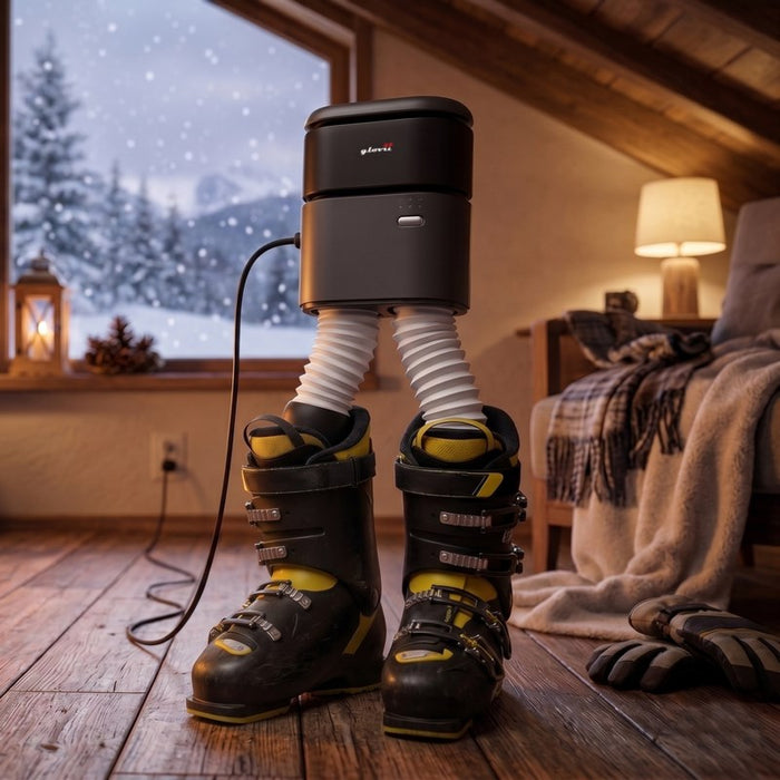 Сушилня за обувки Glovii GG22 Черен, Сив, Бял 90 W