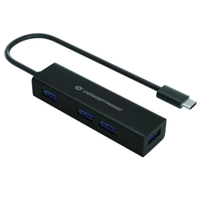 Гнездо с 4 USB порта Conceptronic 110516207101 Тъмно синьо