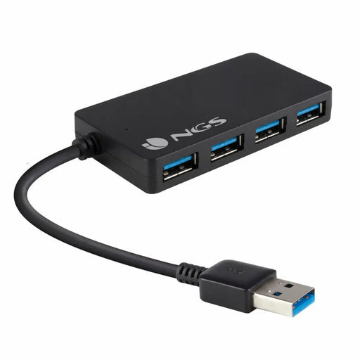 Гнездо с 4 USB порта NGS iHub 3.0 Черен