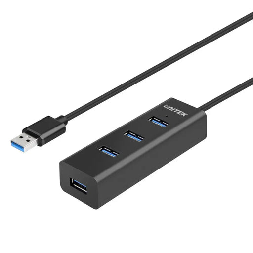 Гнездо с 4 USB порта Unitek Y-3089 Черен