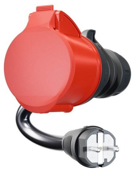 Адаптер за зарядна станция Go-e - Gemini flex, Шуко 16A към CEE 32A, 30 cm
