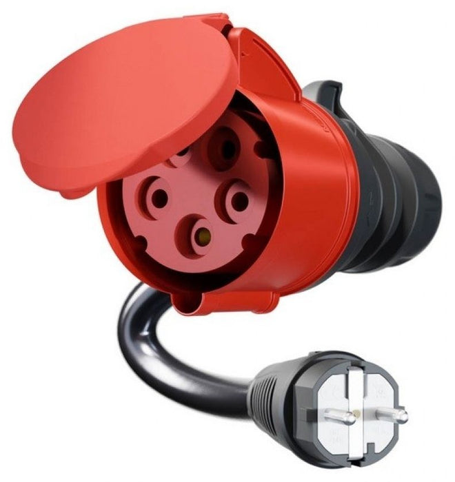 Адаптер за зарядна станция Go-e - Gemini flex, Шуко 16A към CEE 32A, 30 cm
