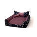 GO GIFT Легло за куче и котка XXL - розово - 110x90x18 см