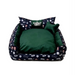 GO GIFT Легло за куче и котка XL - зелено - 100x90x18 см