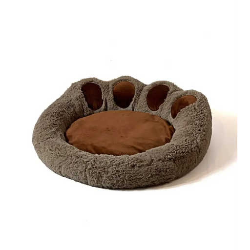 GO GIFT Легло за куче и котка XXL - кафяво - 85x85 см
