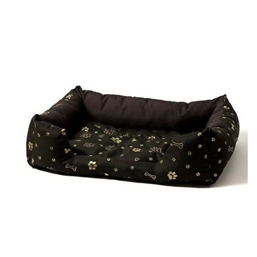 GO GIFT Легло за куче L - кафяво - 65x45x15 см
