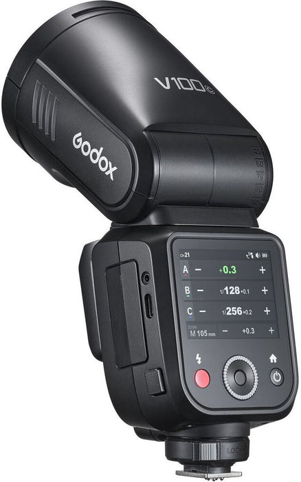 Светкавица Godox - V100, Canon, черна