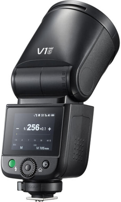 Светкавица Godox - V1 Mid, за Sony, черна