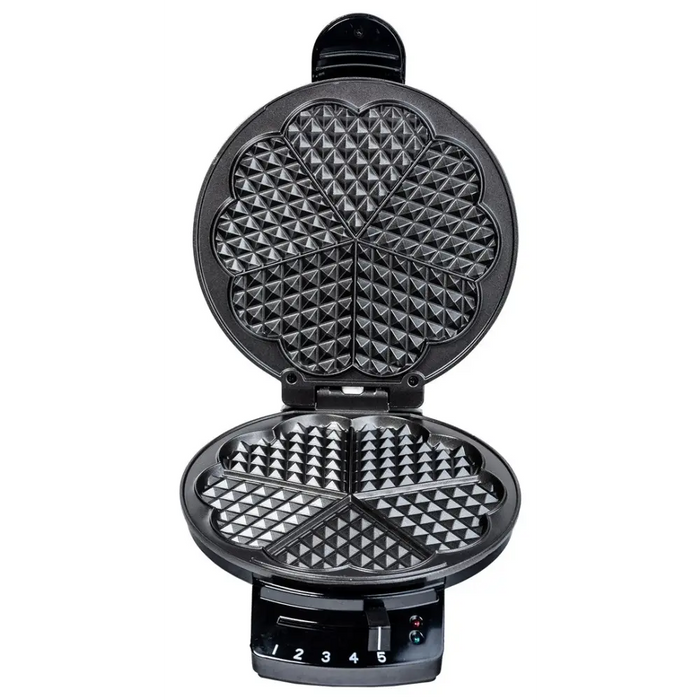 Гофретник Ravanson GR-7010 5 вафли 1200 W черен